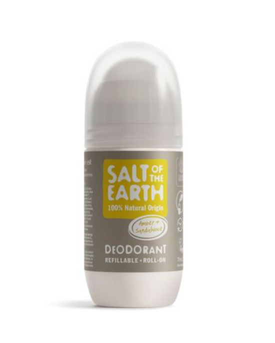 Salt of the Earth - Amber & Sandalwood Deodorantti roll-on 75 ml