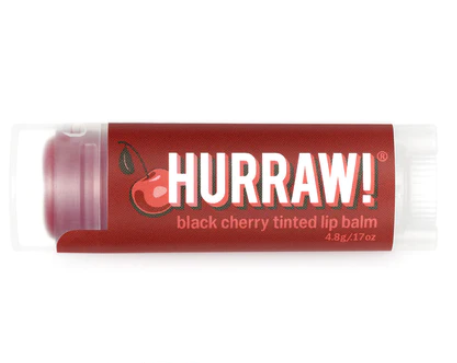 HURRAW! Black cherry tinted lip balm