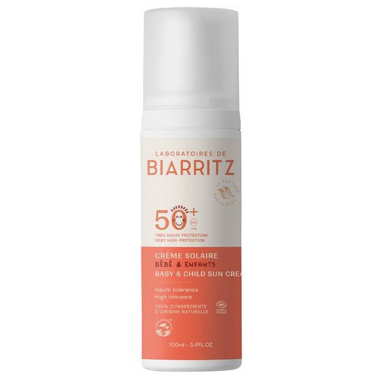 LABORATOIRES DE BIARRITZ BABY & CHILD SUN CREAM AURINKOVOIDE LAPSILLE SPF50+ 100ML