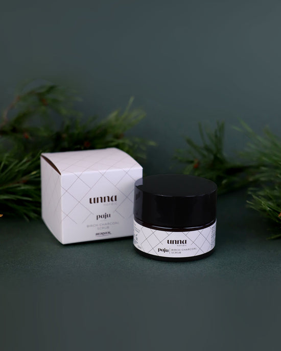 Unna Nordic Paju Birch-Charcoal Forest Scrub - Kasvokuorinta 50 ml