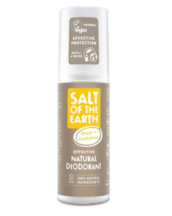 Salt of the Earth - Amber&Sandalwood Deodorantti Spray 100ml