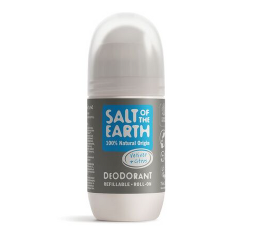 Salt of the Earth - Vetiver&Citrus roll-on deodorant 75ml
